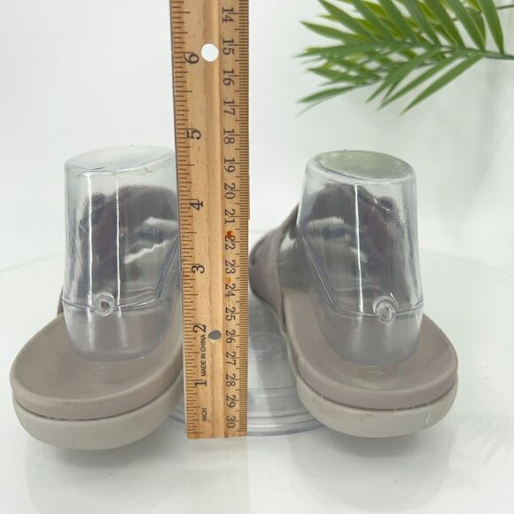 Vionic Corlee Slide Sandals Women Size 8 Gray Comfort Beach Summer Shoes Comfort - Picture 9 of 15